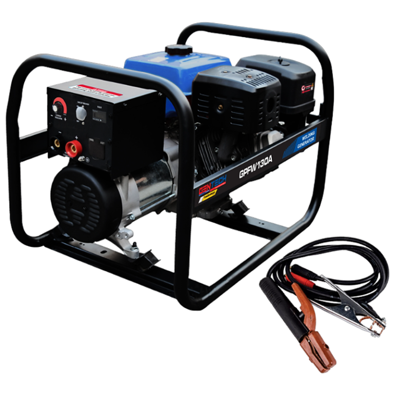 Gentech Tradesman 2 5kVA Recoil 4 Stroke Portable Petrol Welding