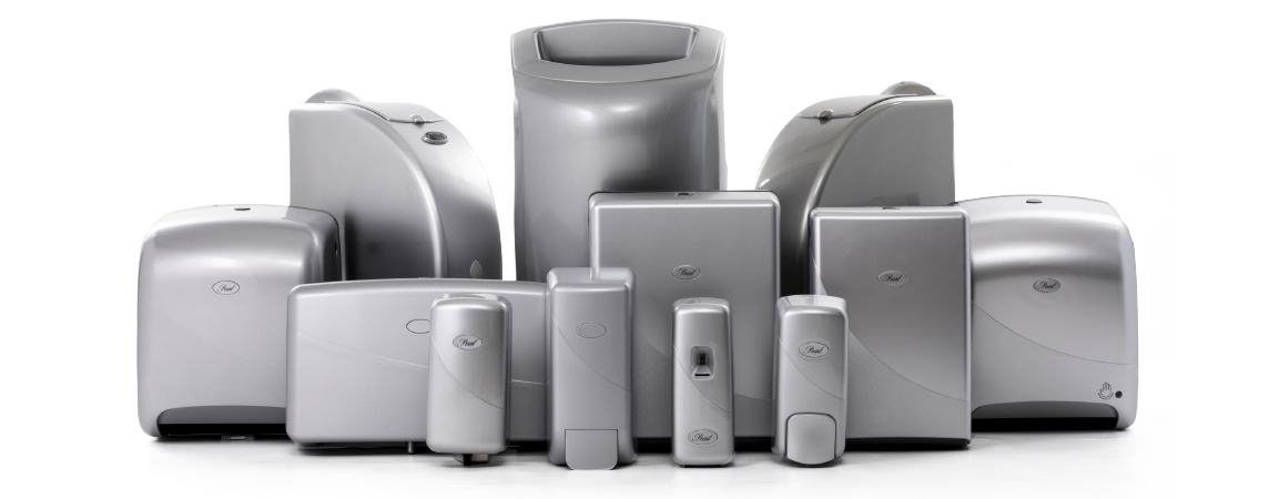 Pearl Platinum Dispenser Range