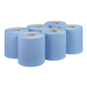 2 Ply Maxi Blue Hand Paper Towel 195 X 250m, Pack Of 6, PTC-2PL-004