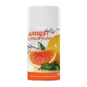 Airmist Citrus Rush Air Freshener Refills 12 X 250ml Aerosol FCC-250-001