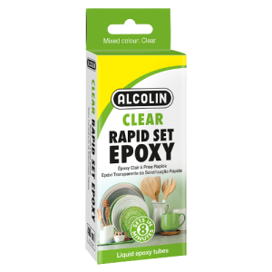 Alcolin Clear Rapid Set Epoxy 2 x 20ml