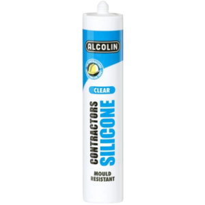 Alcolin Contractors Clear Silicone Sealant 260ml