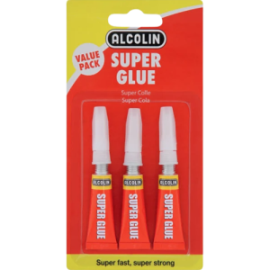 Alcolin Super Glue 3 x 3g Value Pack