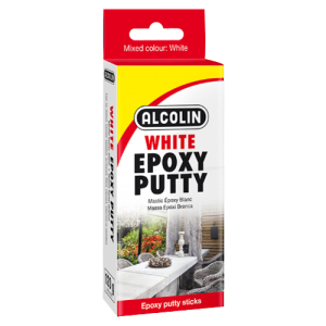 Alcolin White Epoxy Putty 2 x 60g