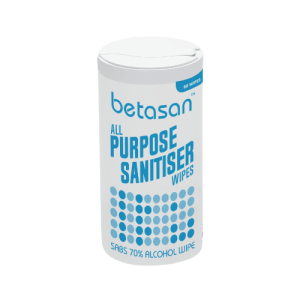 Betasan All Purpose Sanitiser Wipes 20 X 80 Sheet Tub SWC-BET-001