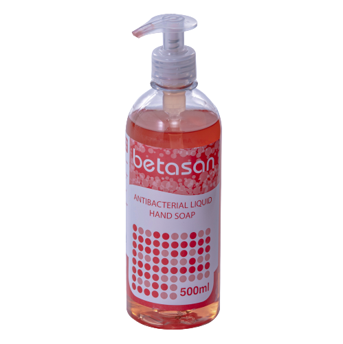 Betasan Antibacterial Liquid Soap 9 X 500ml SSC-BET-023