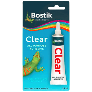 Bostik Clear Adhesive Tube 25ml