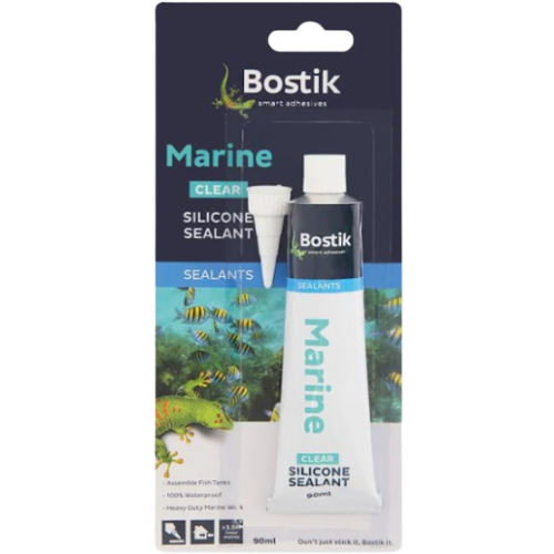 Bostik Marine Clear Silicone Sealant 90ml