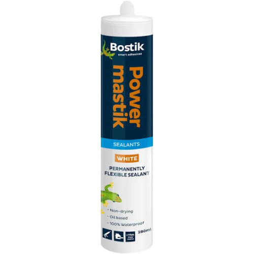 Bostik Powermastik White Oil Based Sealant 280ml