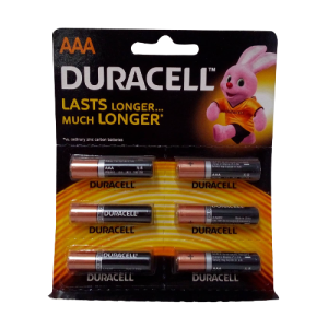 Duracell AAA Batteries Strips of 6, Box of 20