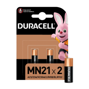 Duracell Alkaline MN21 12V Batteries 2 Pack, Box of 10