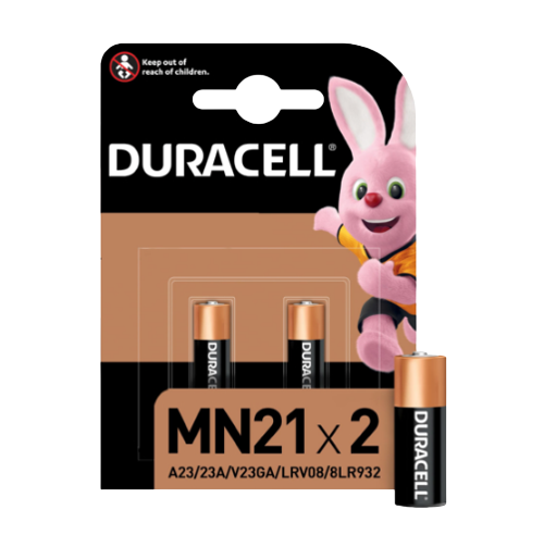 Duracell Alkaline MN21 12V Batteries 2 Pack, Box of 10