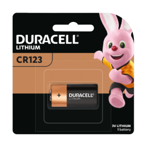 Duracell High Power Lithium 123 Battery 1 Pack, Box of 10