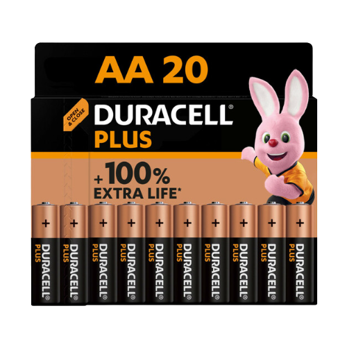 Duracell Mainline AA Batteries 20 Pack, Box of 10