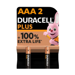 Duracell Mainline AAA Batteries 2 Pack, Box of 10