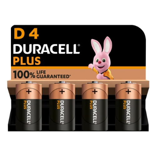 Duracell Mainline D Cell Batteries 4 Pack, Box of 6