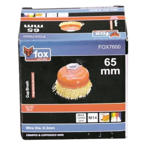 Fox Crimp Wire Cup Brush M14 65mm - Grinder