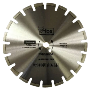 Fox Diamond Asphalt Cutting Disc 3.2mm x 350mm Professional