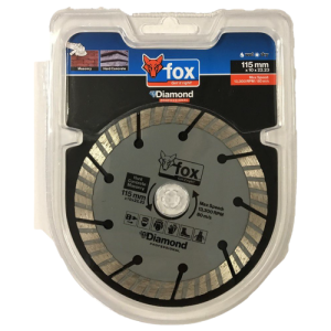 Fox Professional Diamond Curved Cutting Disc 2.2mm x 115mm