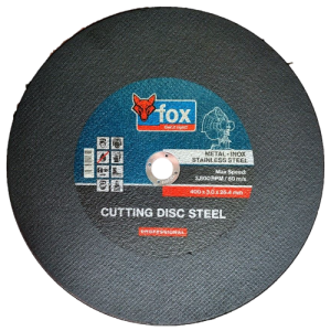 Fox Abrasive Inox Cutting Disc 3.0mm x 400mm Professional