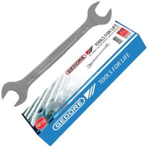 Gedore Double Open Ended Spanner Set 10 Piece 6/10M - Metric