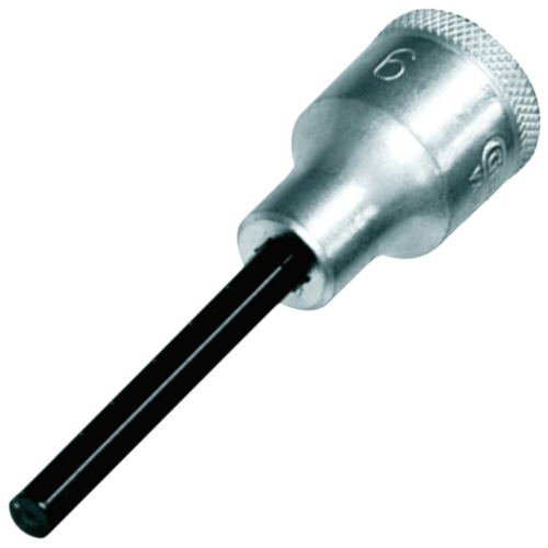 Gedore Long Allen Key Bit Socket 1/2” Drive 6mm to 10mm IN19L - 100mm