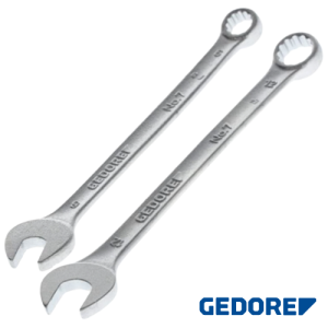 Gedore No.7 Slimline Combination Spanners 6mm to 12mm