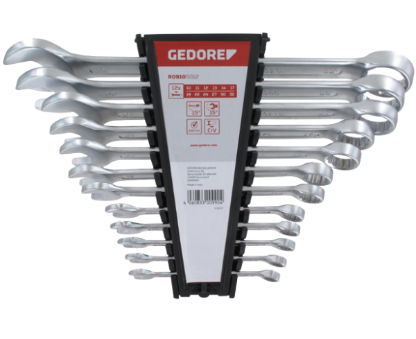 Gedore Red Combination Spanner Set 12 Piece 10-32mm R09105012