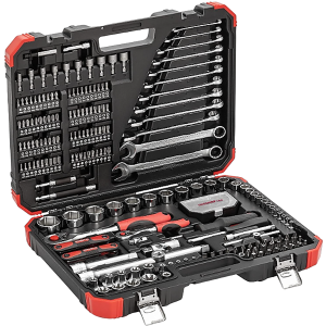 Gedore Red Socket Set 1/4" Drive + 1/2" Drive 232 Piece R46003232