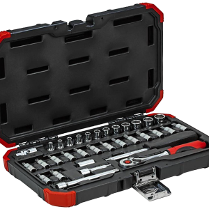 Gedore Red Socket Set 1/4" Drive 4-13mm + Bits, 33 Piece R49003033