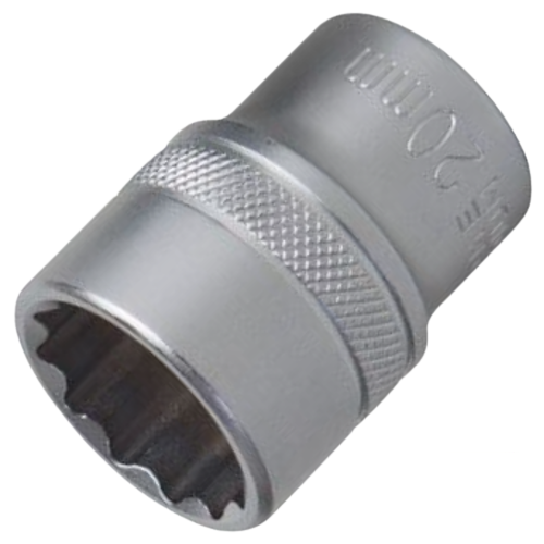 Groz Bi Hexagon Sockets 1/2" Drive CRV - 8mm to 14mm