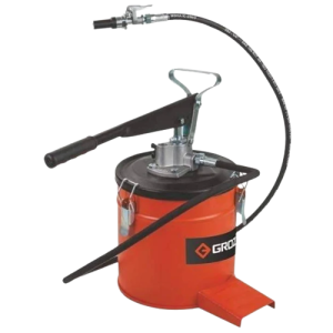 Groz Grease Hand Operated Pump with 6kg Bucket