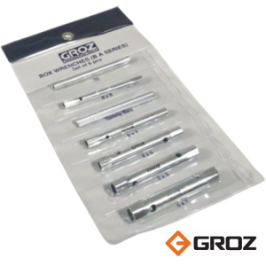 Groz Tube Spanner Set 6 Piece BA Series BW/BA/6/ST 1-10