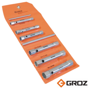 Groz Tube Spanner Set 8 Piece BW/6M/ST