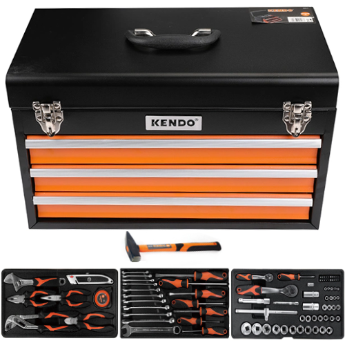 Kendo Toolkit 86 Piece Tool Chest Set