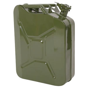 MTS 20 Liter Green Metal Jerry Can