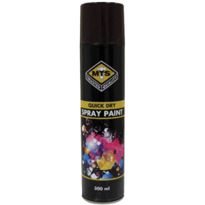 MTS Black Gloss Spray Paint 300ml