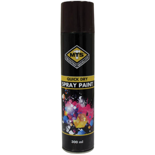 MTS Dark Brown Spray Paint 300ml