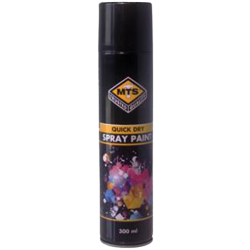 MTS HR Black Spray Paint 300ml