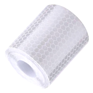 MTS White Reflective Tape 50mm x 1m