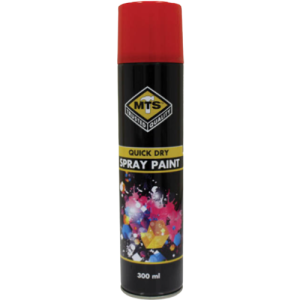 MTS Metallic Red Spray Paint 300ml