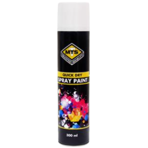 MTS White Matt Spray Paint 300ml