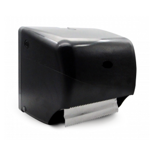 Pearl Black Manual Free Flow Hand Paper Towel Dispenser PTH-PRL-021