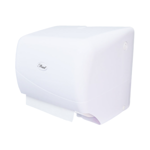 Pearl White Manual Free Flow Hand Paper Towel Dispenser PTH-PRL-020