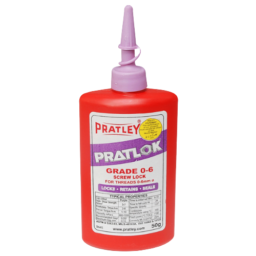 Pratley Pratlok Screwlock Grade 0-6, 50g