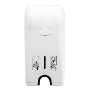 SFX White Dual Toilet Roll Dispenser TTH-TR2-003