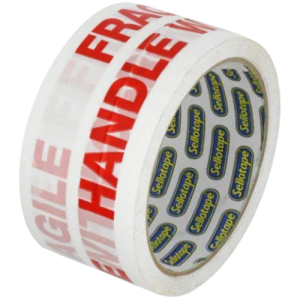 Sellotape Fragile Packaging Tape 48mm x 40m