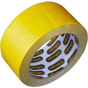 Sellotape Yellow Gloss Duct Tape 48mm x 25m