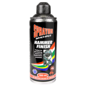 Sprayon Charcoal Hammer Finish Lacquer Spray Paint 350ml