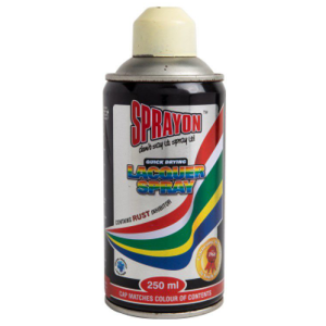 Sprayon Cream Gloss Spray Paint 250ml